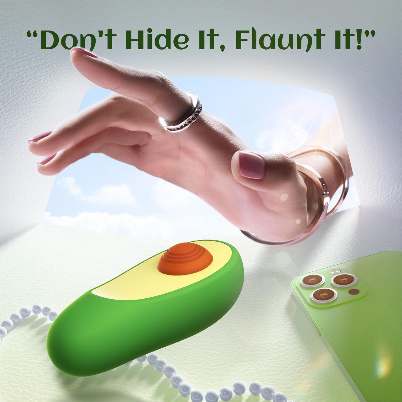 Avocado-Shaped Vibrator